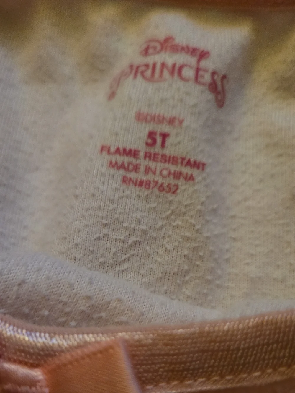 Disney Pink Girls' Princess Nightgown with Classic Disney Princesses - Picture 4 of 5